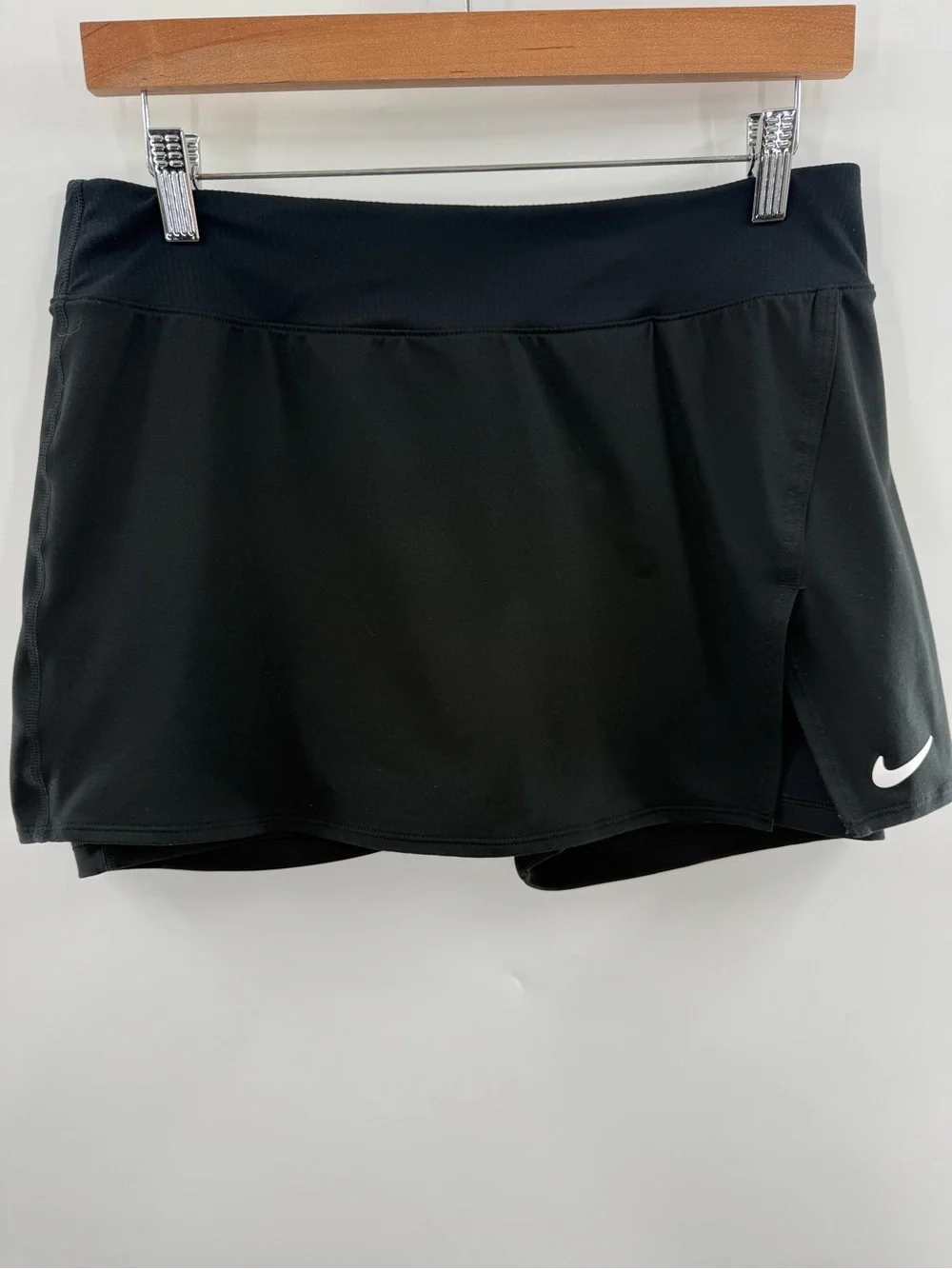 Nike Court Dri-Fit Victory Tennis Skort Black Tennis Prep Streetwear Size Large